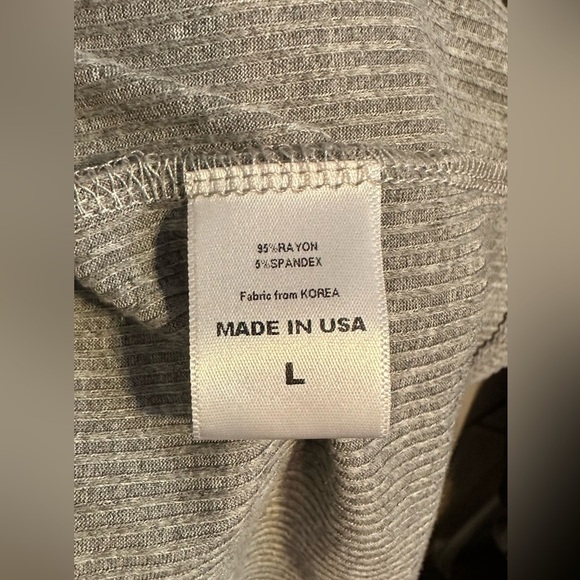 NWT Six/Fifty One Shoulder Midi/Maxi Dress Gray Size Large - Picture 7 of 8